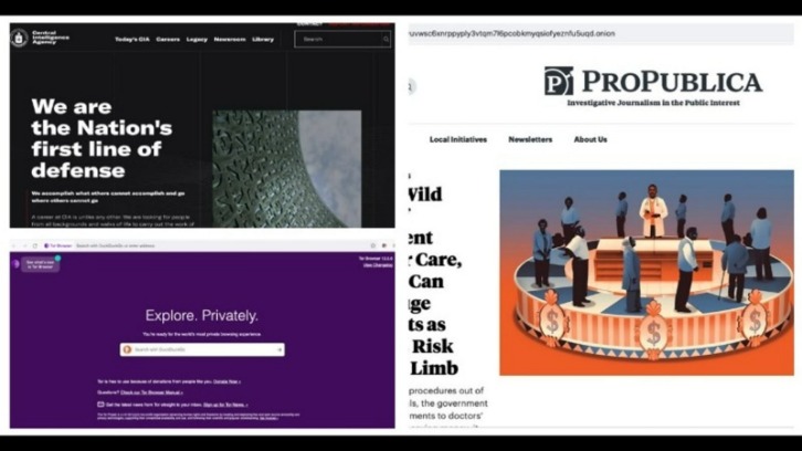 how to find dark web