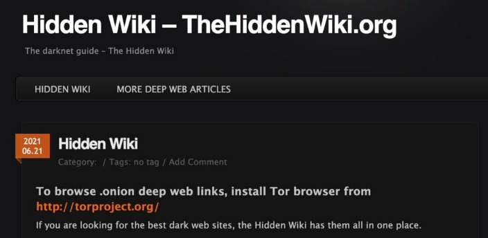 darknet wiki link